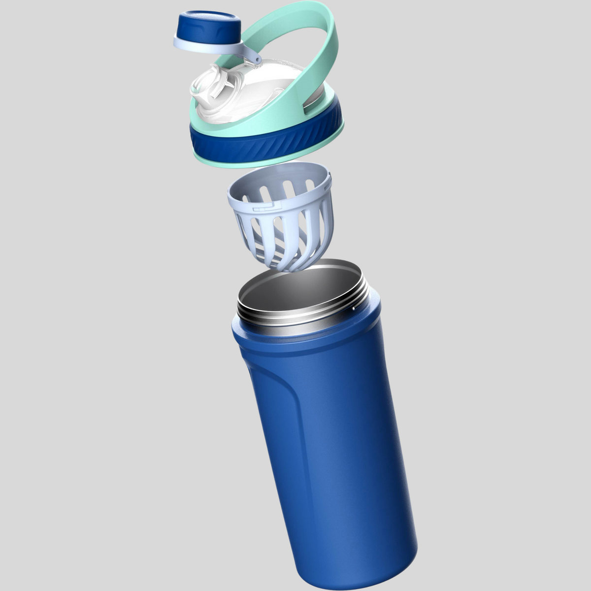 Edelstahl Protein / Eiweiß Shaker 700ml