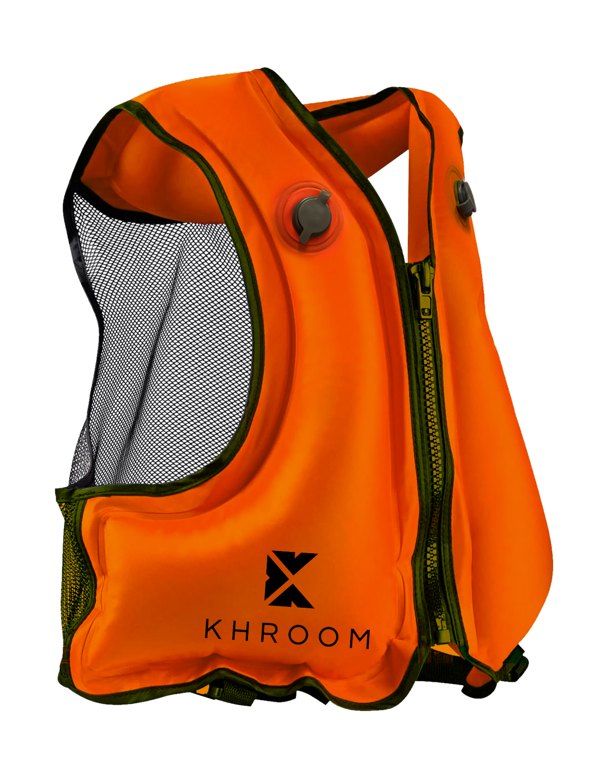 Aufblasbare Schwimmweste Erwachsene Khroom Orange