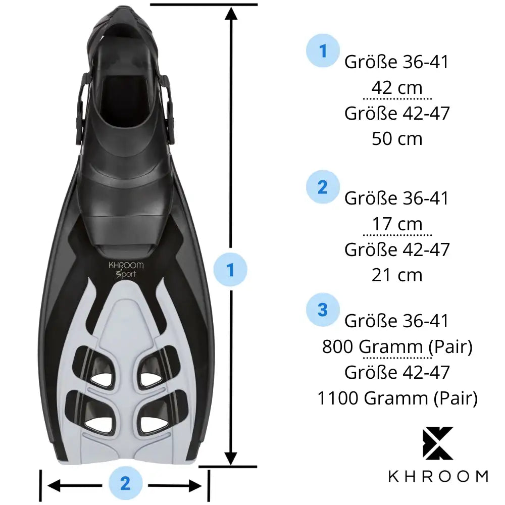 Verstellbare Schnorchelflossen – Flexibel, komfortabel, Made in Italy